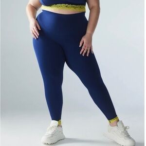 Savage X Fenty Hotline Lace-trimmed High-Waist Leggings
